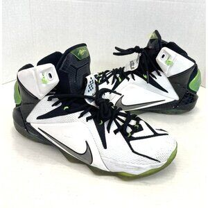 Nike LeBron 12 All Star Shoes Mens Size 12 Basketball 742549-190 Sneakers White